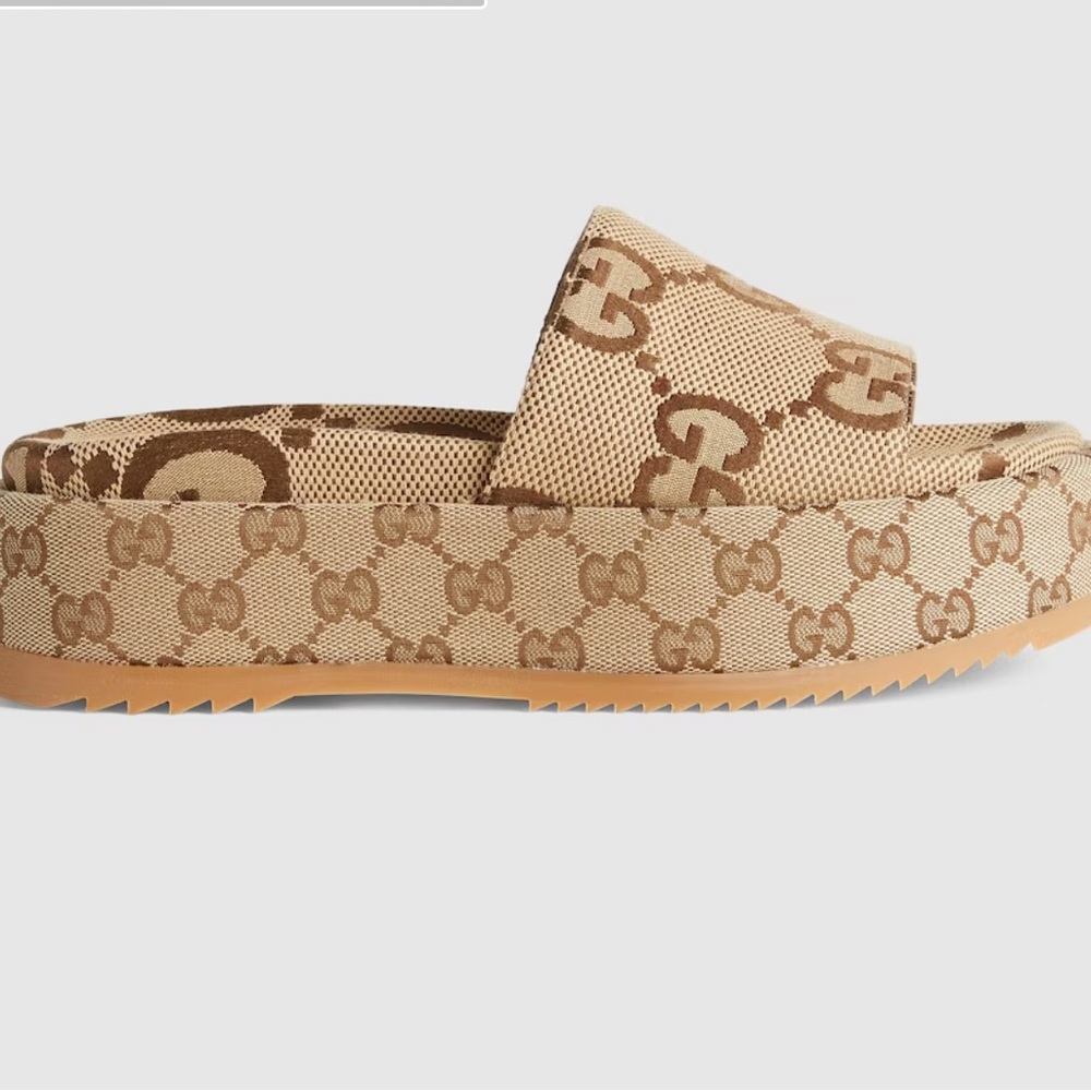 GUCCI platform sandals